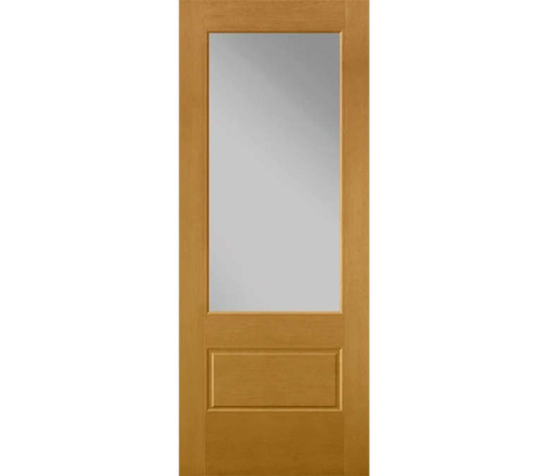 Sioux Falls 3 Quaters Light Fiberglass Entry Door