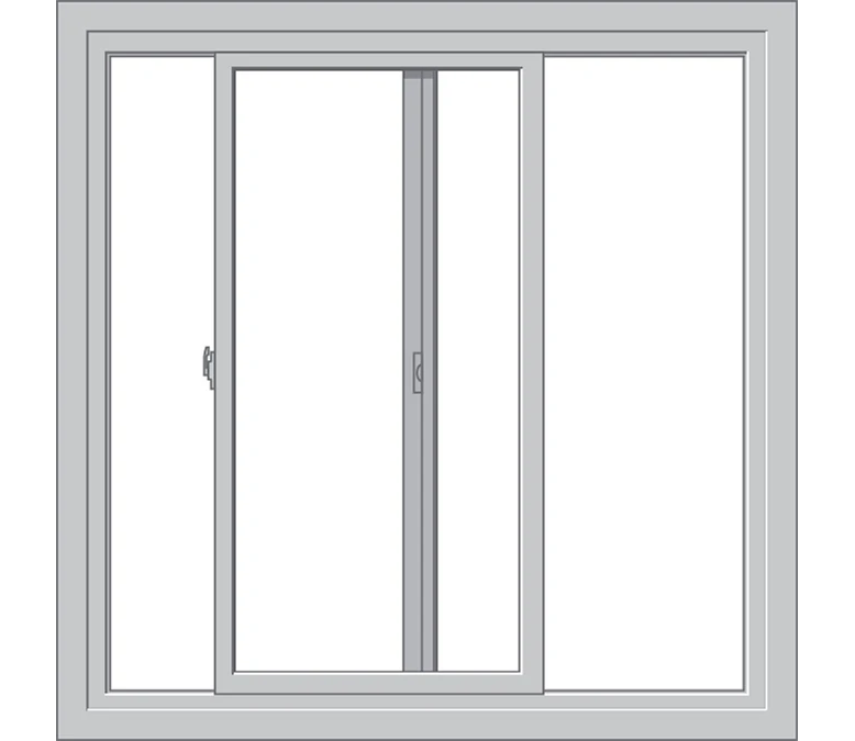 Sioux Falls Pella Hurricane Shield Series Vinyl Sliding Window