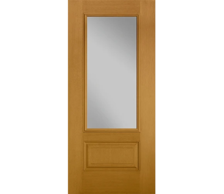 Sioux Falls Three Quaters light Fiberglass Entry Door